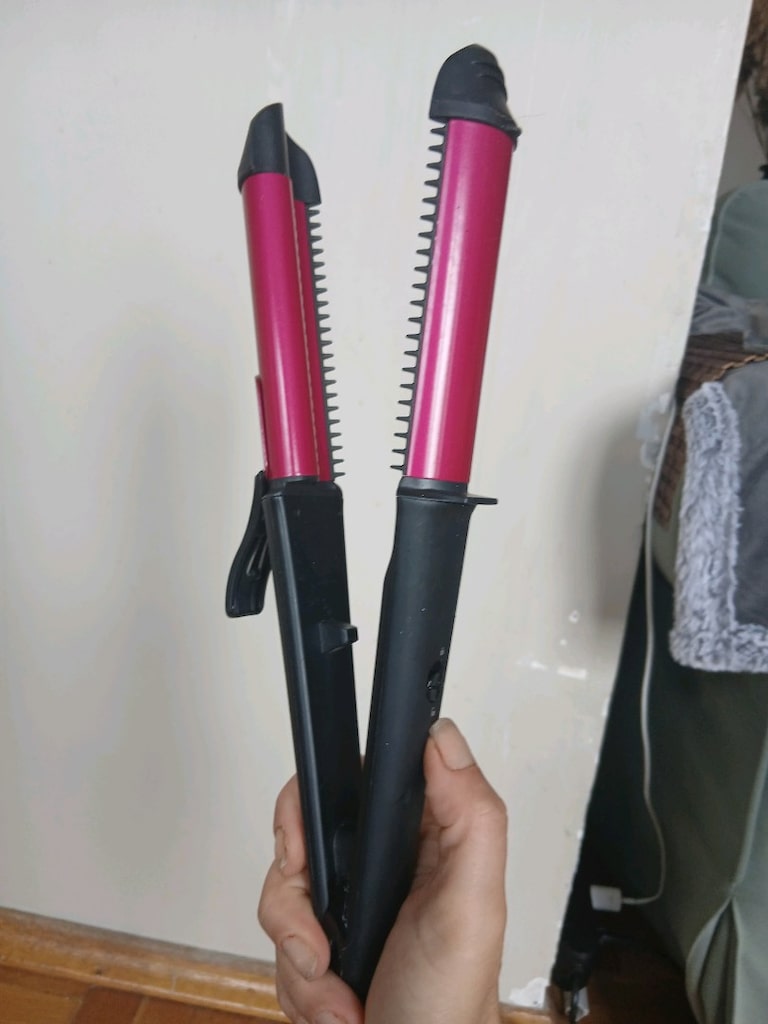 Rowenta 2 şu 1 arada saç düzleştirici ve saç maşası - 4