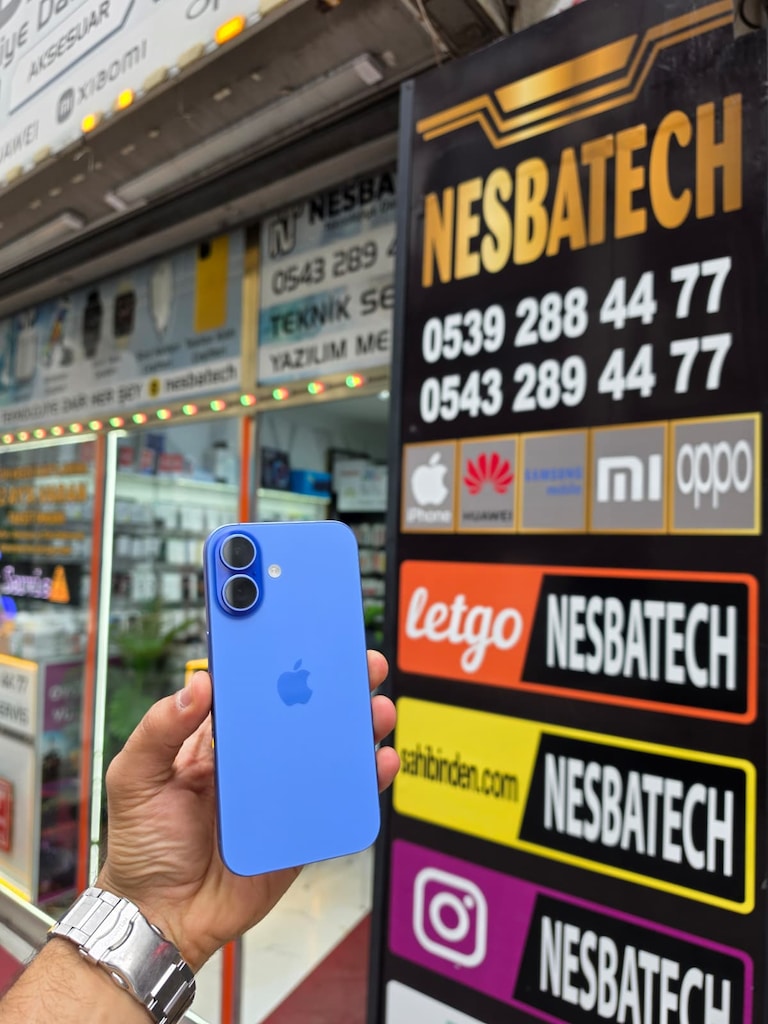 İPHONE 16 128GB TÜRKİYE 10/2027 GARANTİLİ FATURALI 12 AY ÖDEME İMKANI - 2