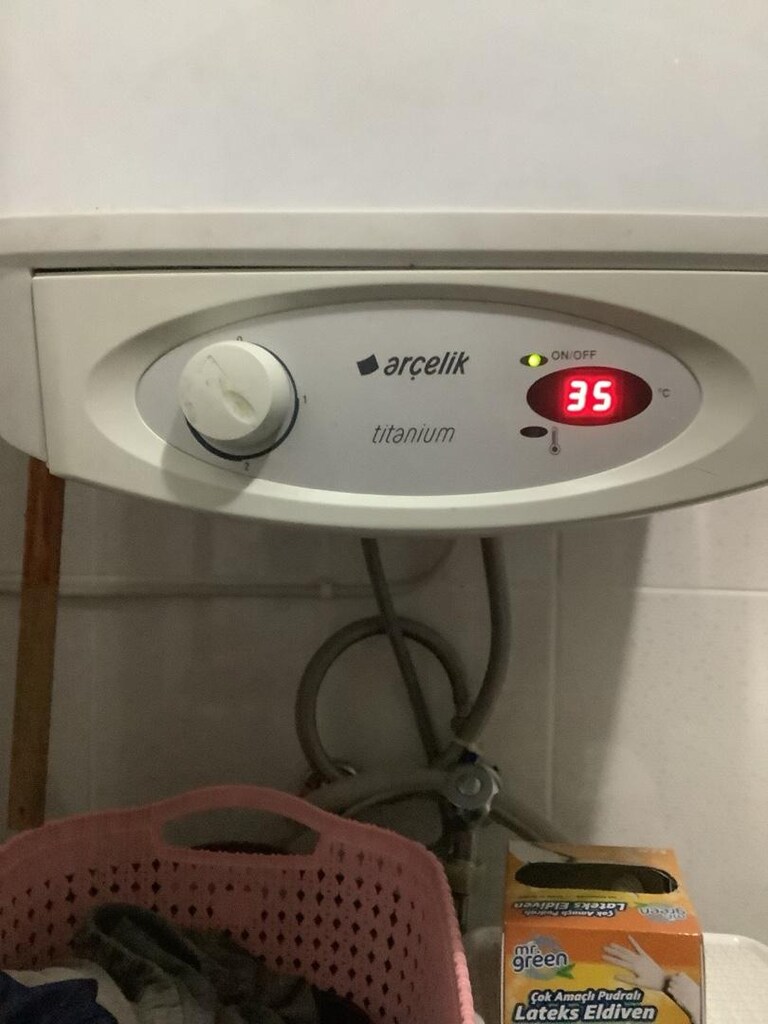 elektrikli Arçelik şofben - 2