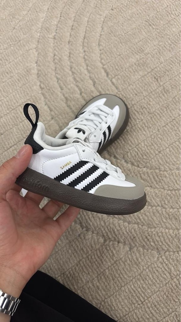 adidas bebek spor ayakkabı samba