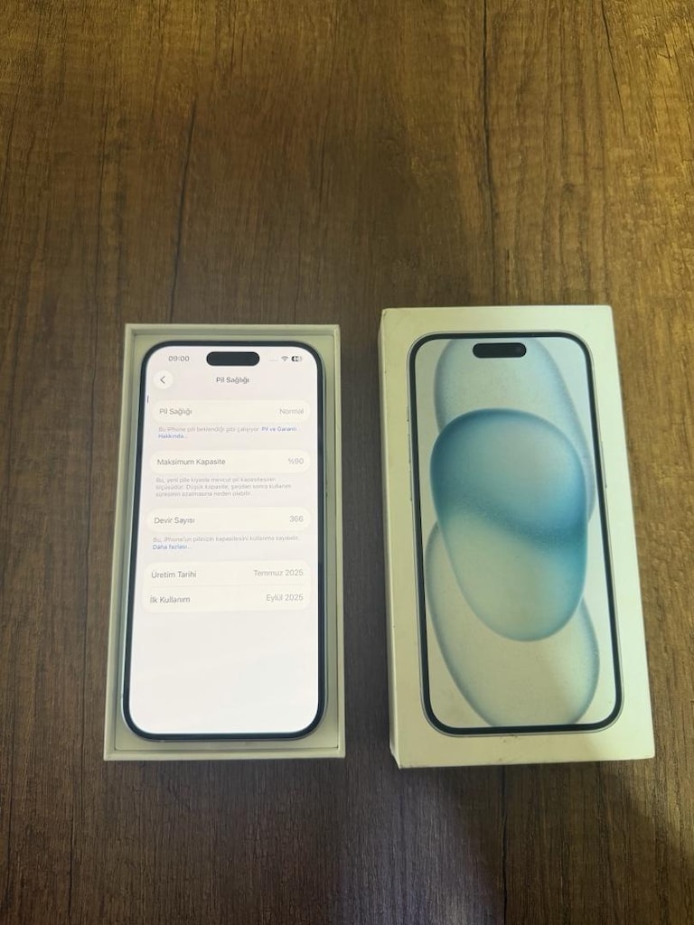 IPHONE 15 KUTULU FATURALI 15AY GARANTİLİ HATASIZ - 7