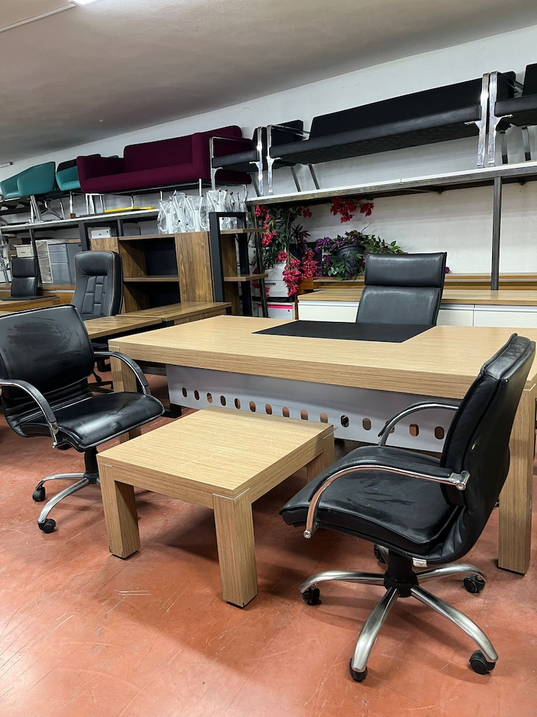 KLAS OFİS PENDİK 220x100 BÜROMODEL MARBELLA MAKAM TAKIMI - 4