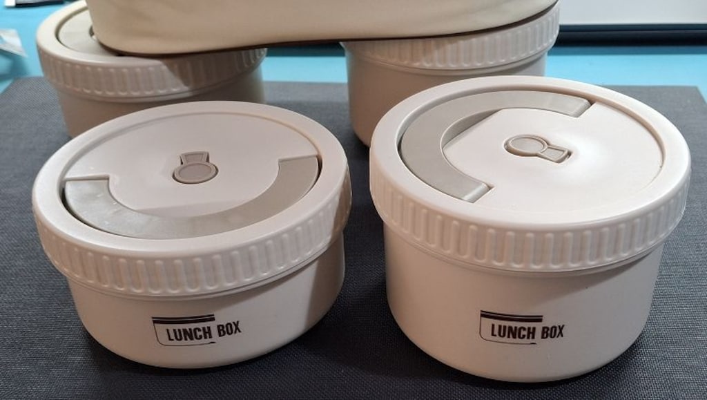 Termo Yalıtımlı Yiyecek Saklama Kabı Seti - Lunch Box 4’lü set - 5