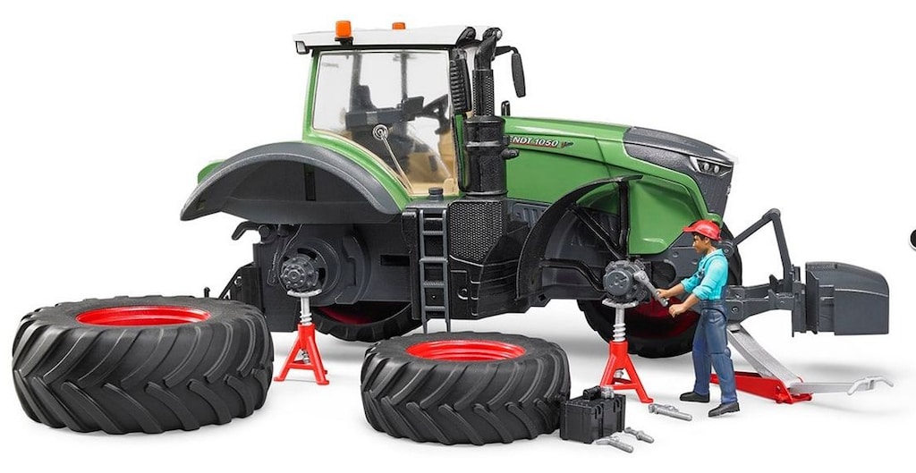 Bruder Fendt 1050 Vario Traktör, Lastikçi Ve Aksesuarları BR04041 - 3