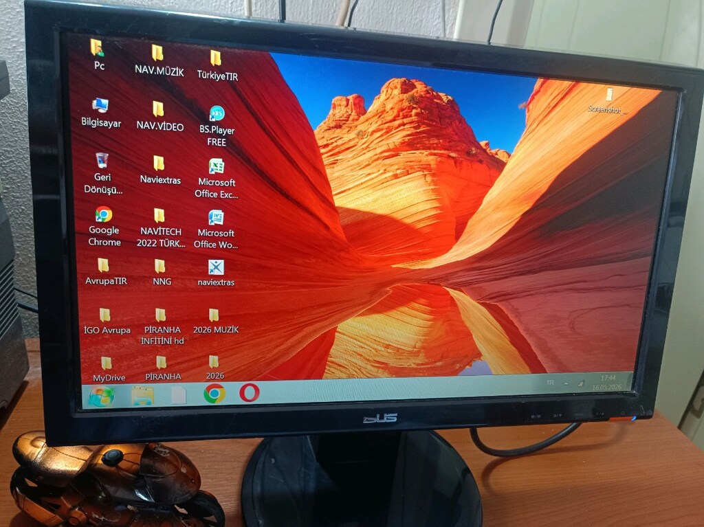 Asus VH192 Monitör VGA giriş hatasız - 7