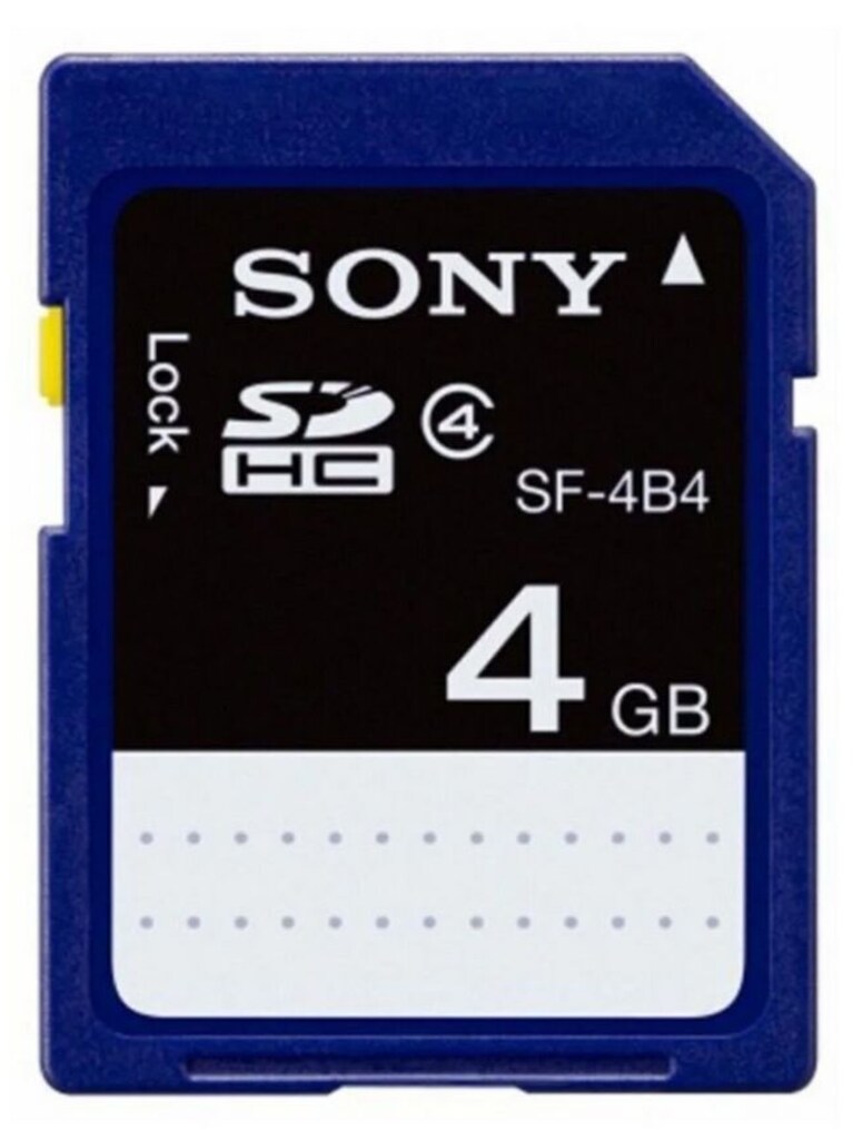 Sony Sf-4b4 Sdhc 4gb Hafıza Kartı - 2