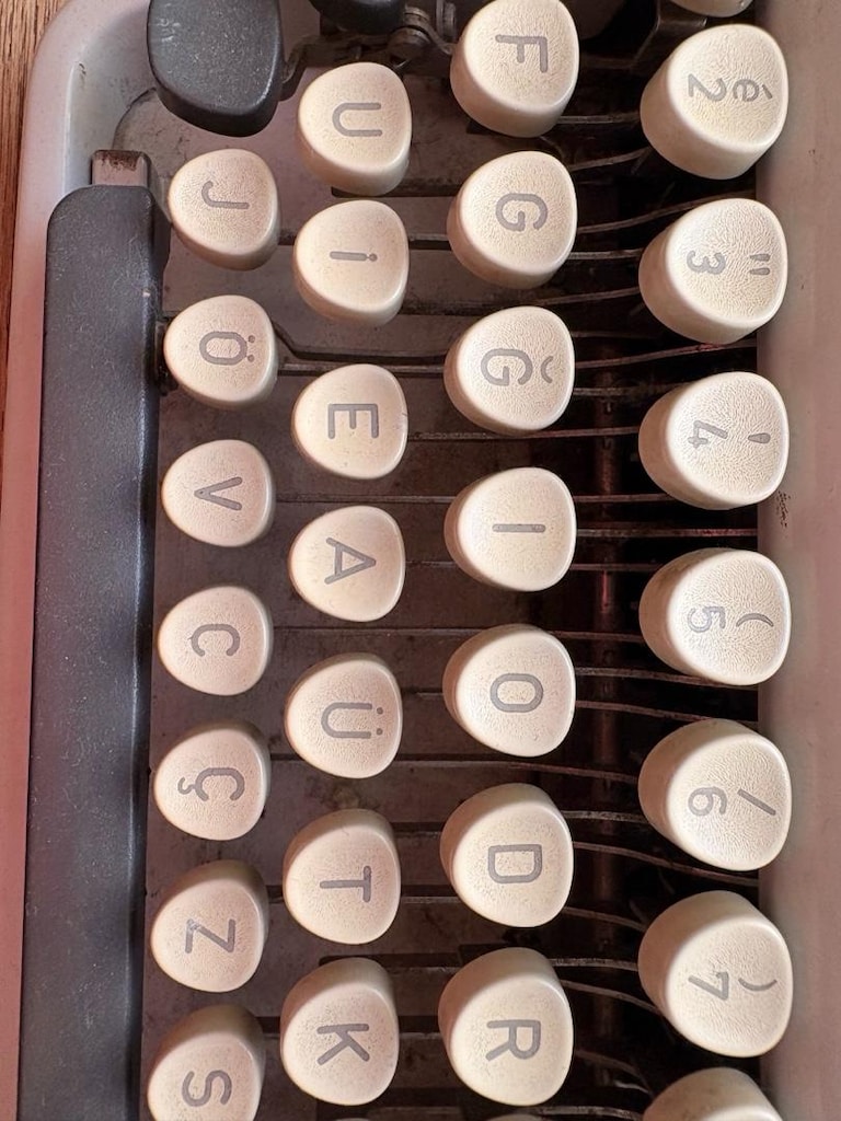 Vintage Daktilo Triumph Tippa - 5