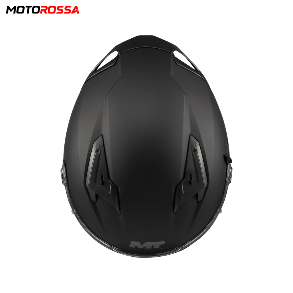 MT BRAKER SV PURE A1 Mat Siyah Motosiklet Kaskı | MOTOROSSA - 9