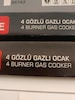 Sıfır 4 gözlü Ocak - 3