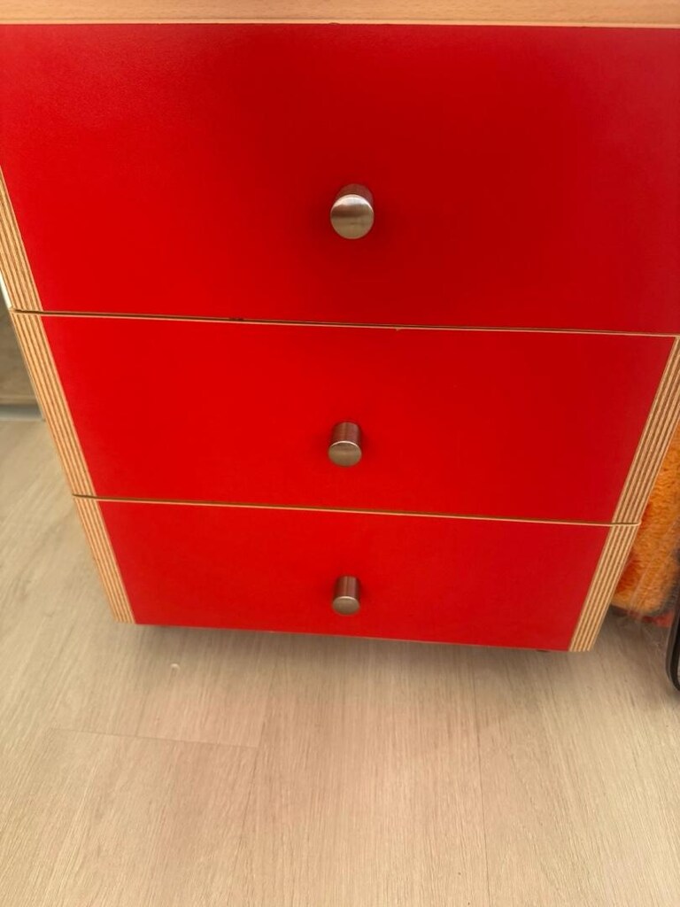 Arabalı gardrop, şifonyer ve komidin - 7