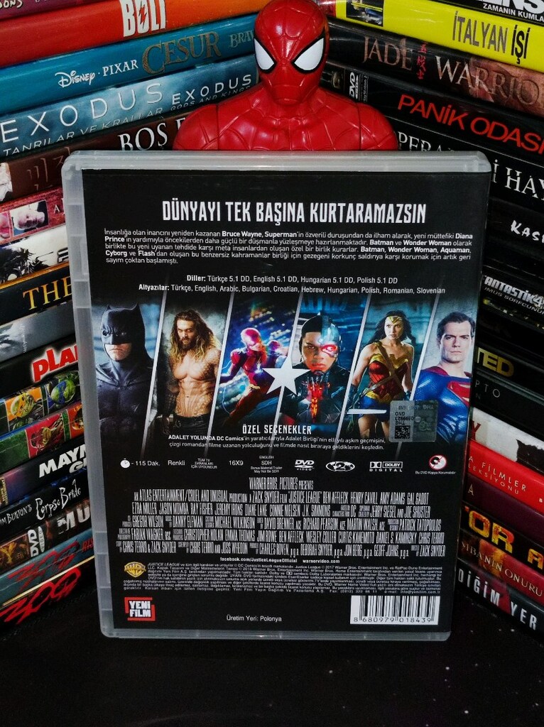 Justice League Adalet Birliği DVD Film - 3