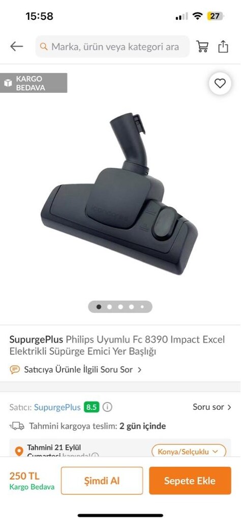 Philips İmpact 1700 watt süpürge - 8