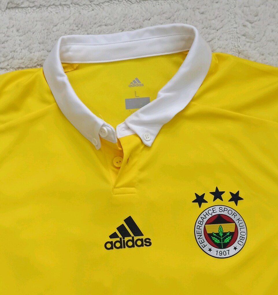 2017-2018 Robin Van Persie Orijinal Fenerbahçe Deplasman Forma Adidas - 3