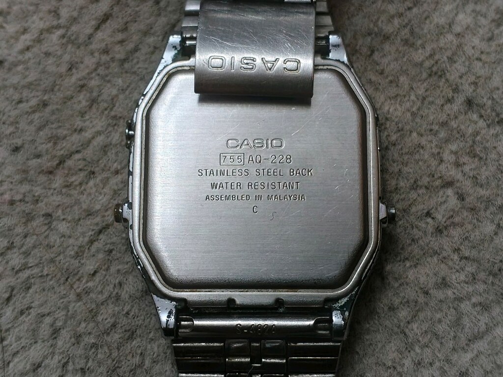 Sıfır gibi Orjinal çift saat Casio kol saati - 2