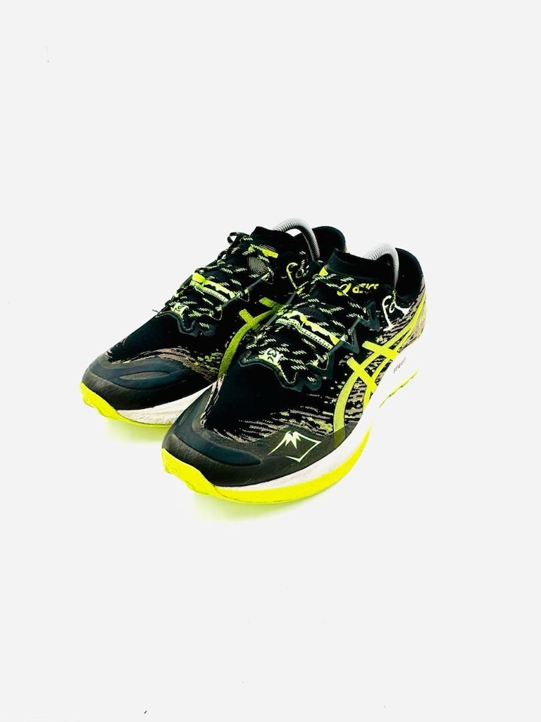 Asics Neon Sarı Siyah Koşu Ayakkabısı - 3