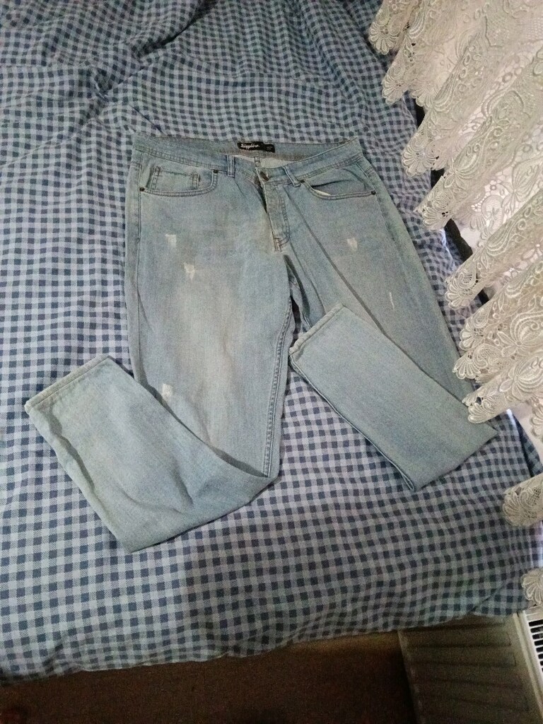 Açık Mavi Kot Pantolon - 2