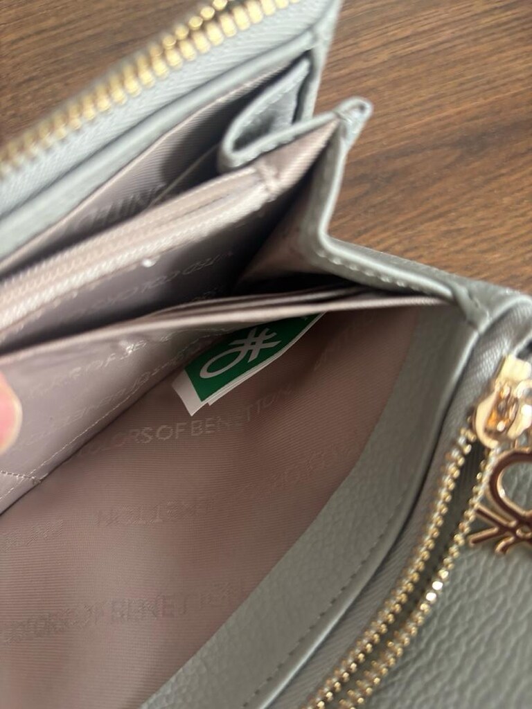 Benetton orijinal kadın cüzdan - 3