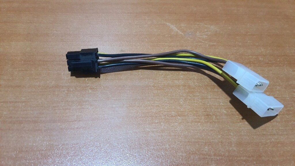 6pin ekran kartı güç kablosu - 6