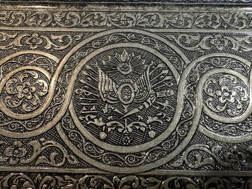 Metal ikili kahve takımı Damat kahvesi takımı - 5