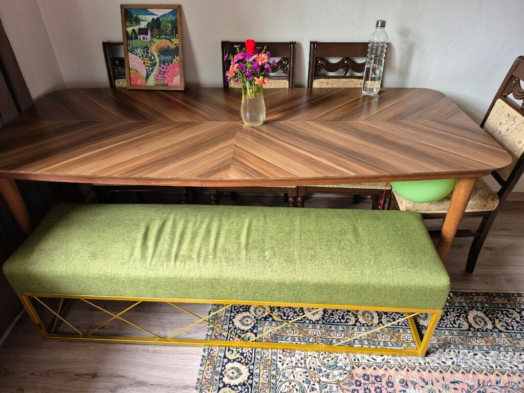 el yapımı ahşap yemek masası - 3
