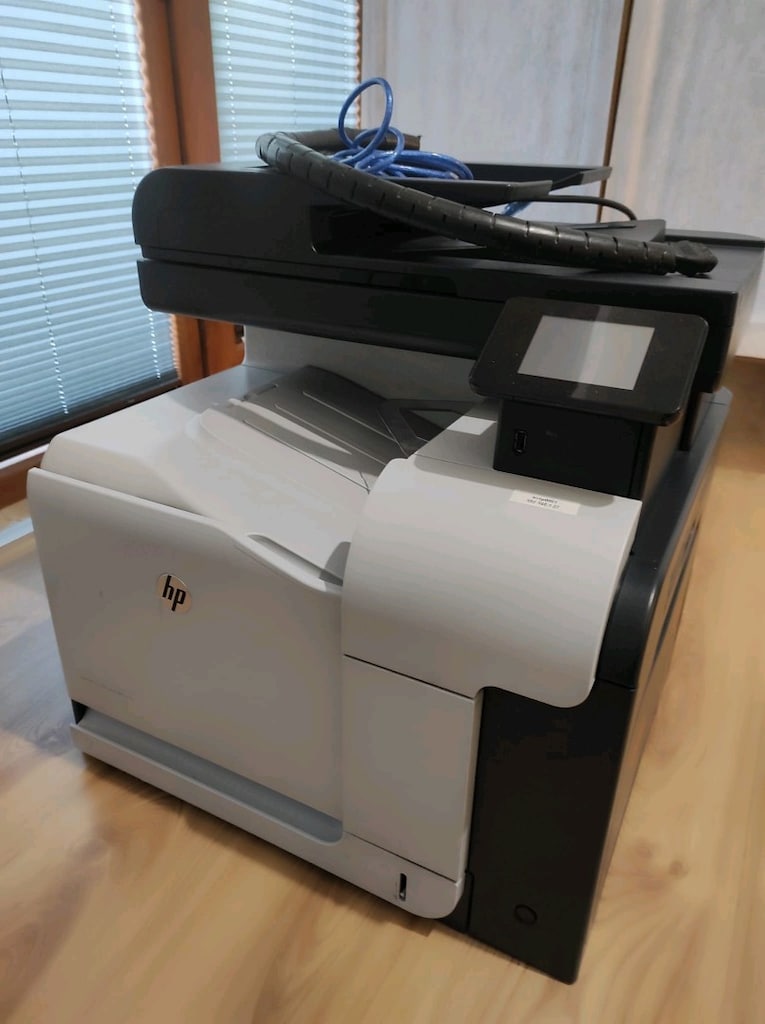 Satılık yazici,hp laserjet pro 500 color mfp m570dn model, - 3