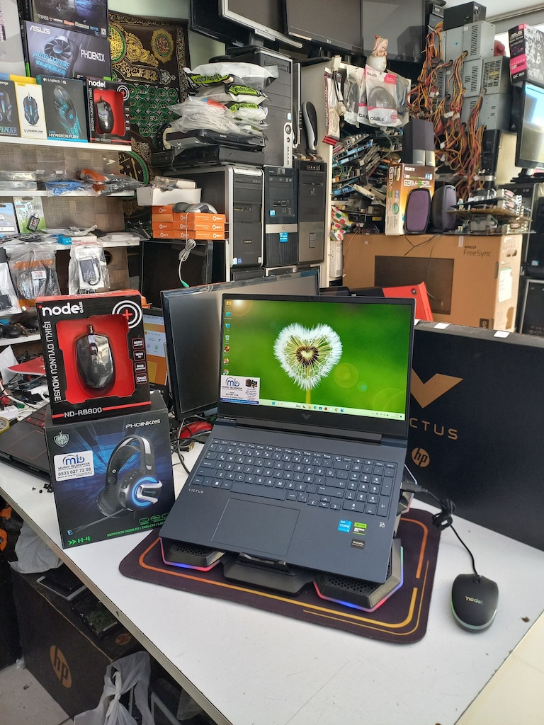 HATASIZ!!!HP VİCTUS İ5 13 NESİL 16 GB RAM 512 GB SSD M2 RTX 4050 - 19