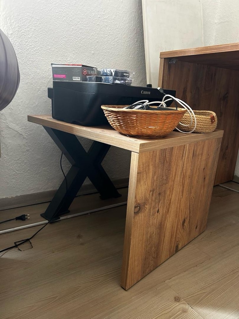 ofis masası + sehpa + 2 ad raf - 3