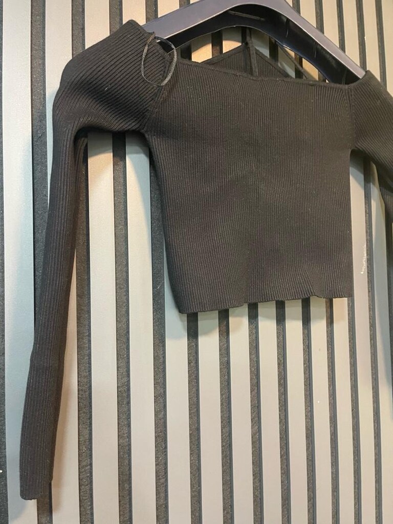 ZARA UZUN KOLLU CROP TOP - 5