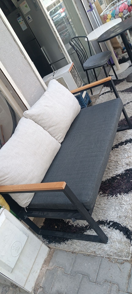 2Lİ BALKON YAZLIK HER YERE UYGUN DEMONTE OLA BU İLEN İKİLİ KOLTUK - 5