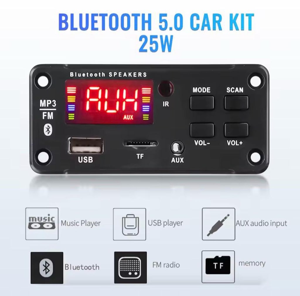 50 watt anfili iki yollu müzik çalar - 2