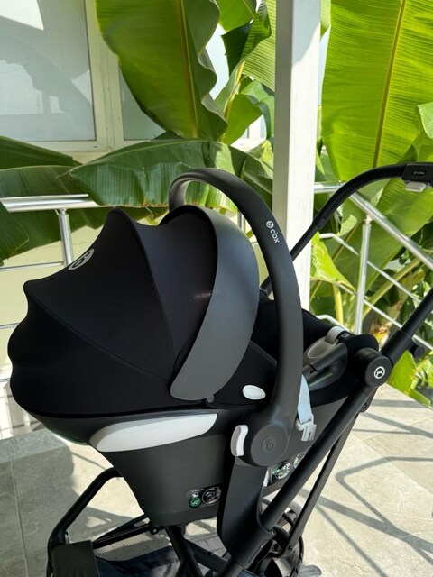 cybex ana kucağı ve adaptörü