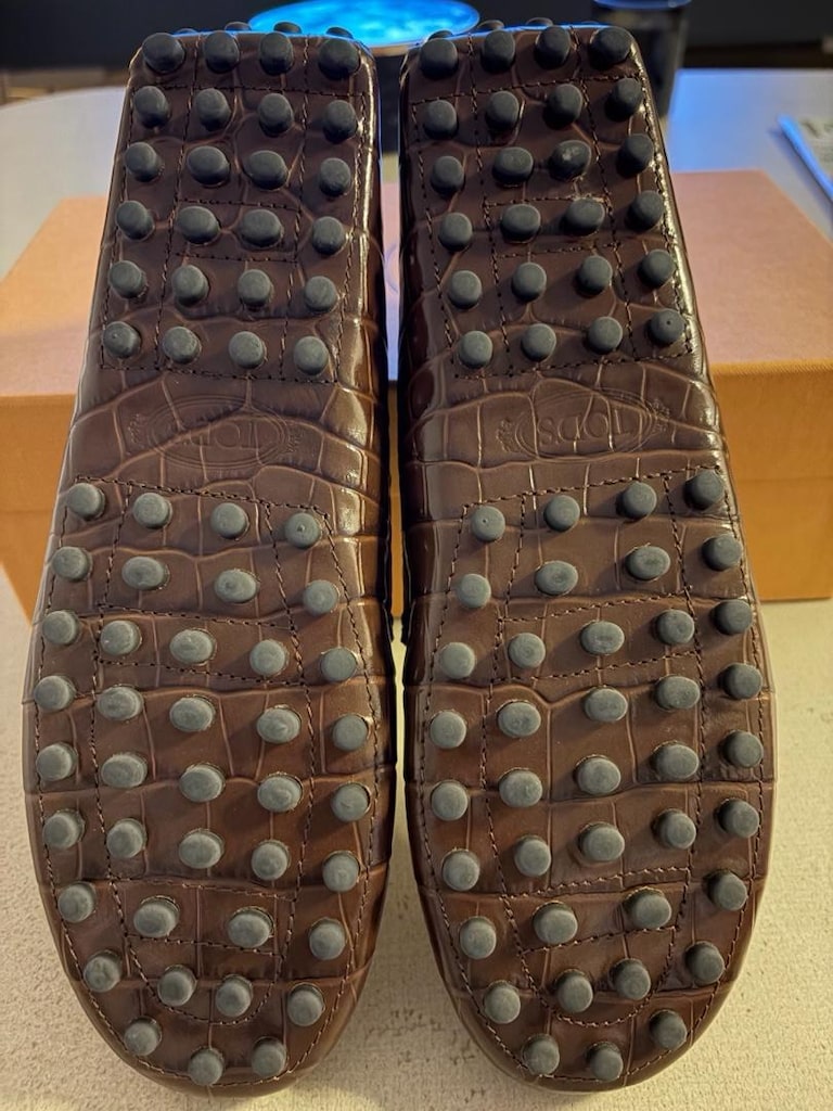 Tod’s croco baskı deri driver - 7