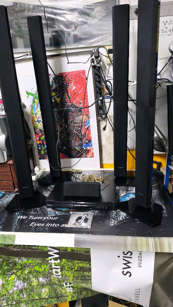 Samsung HT-F455 Ev Sinema Sistemi Sorunsuz Çalışıyor Açıklamayı Okuyun - 19