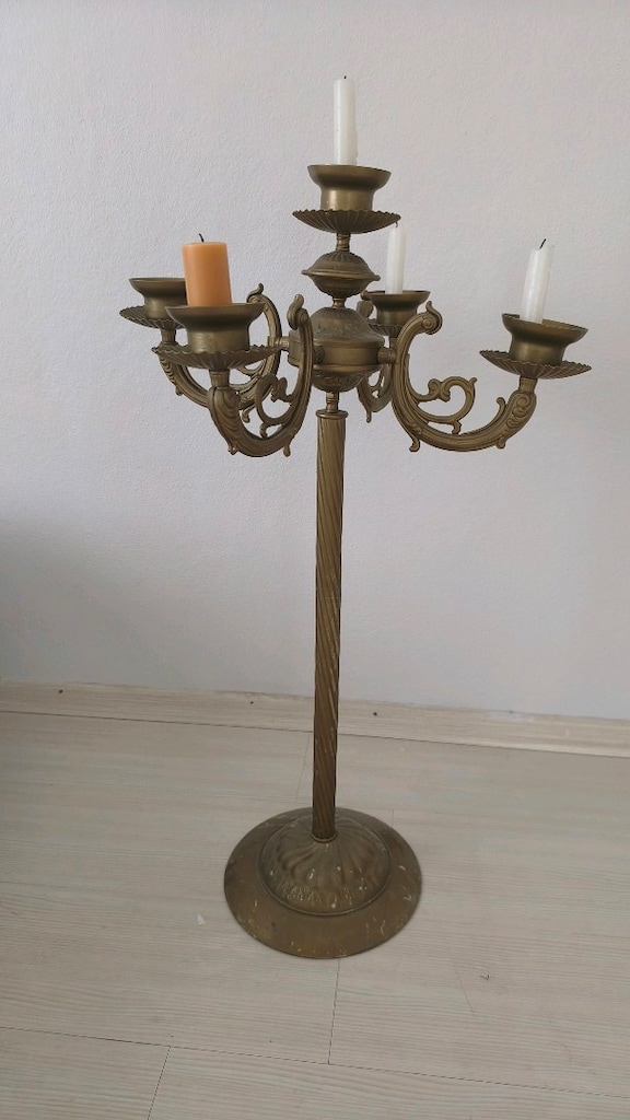 şamdan mumluk demir - 3