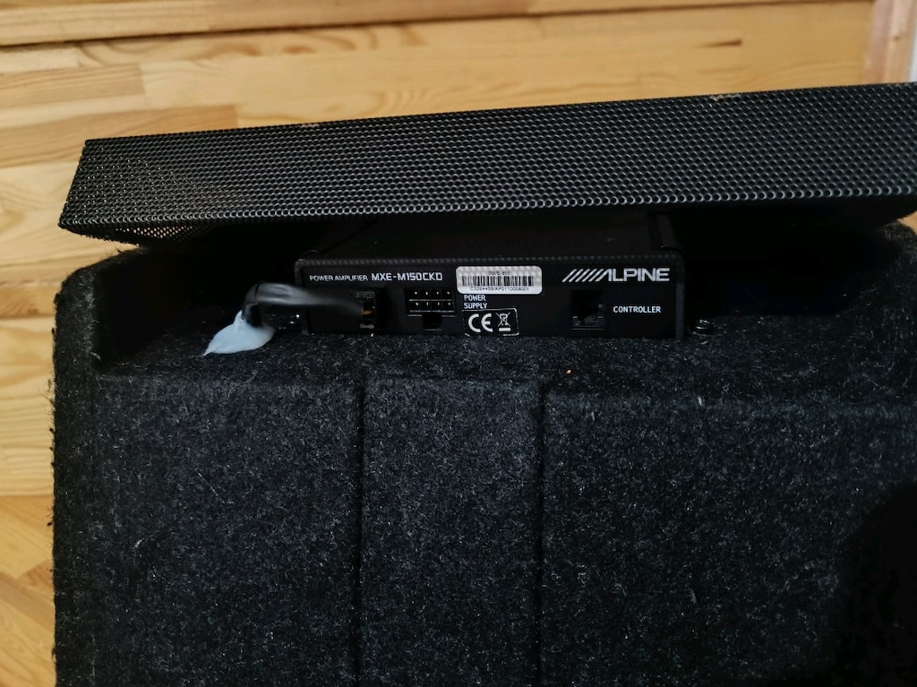 Alpine Swe 815 Kendinden Anfili Subwoofer Bass - 5