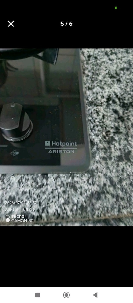 orijinal Hotpoint Ariston FANLI LAMBALI TURBOLU FIRIN ve OCAK DOGAL - 2