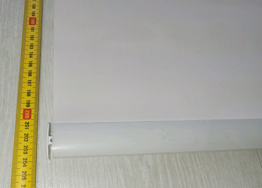 En194cm - boy 204cm Pudra rengi sorunsuz stor perde - 4