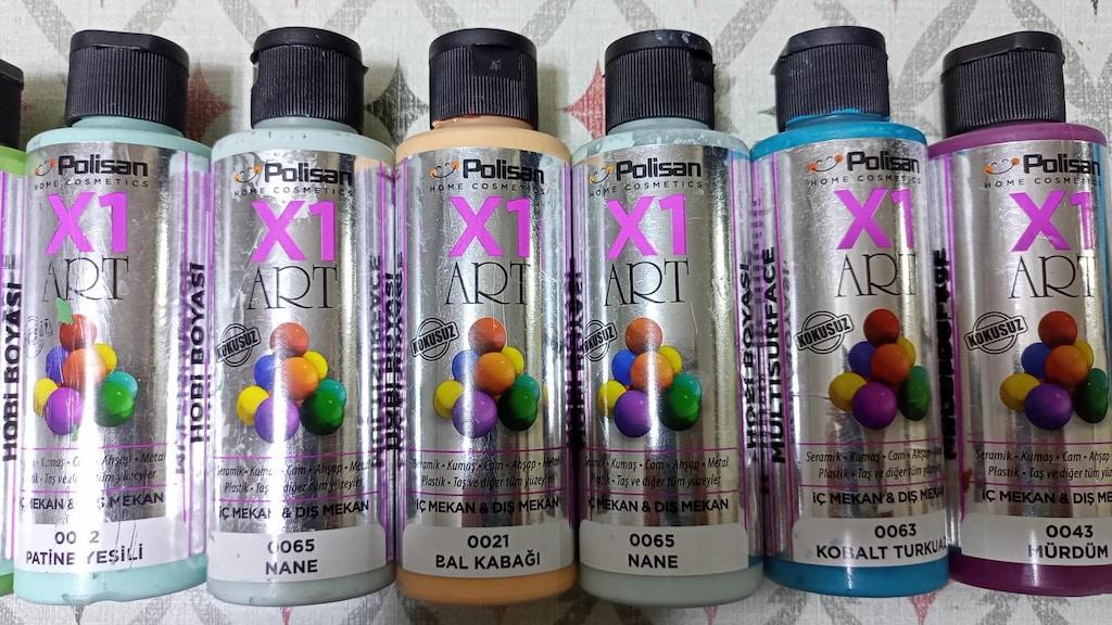 Polisan X1 Art Multisurface Hobi Boyası 250ml - SIFIR - 3