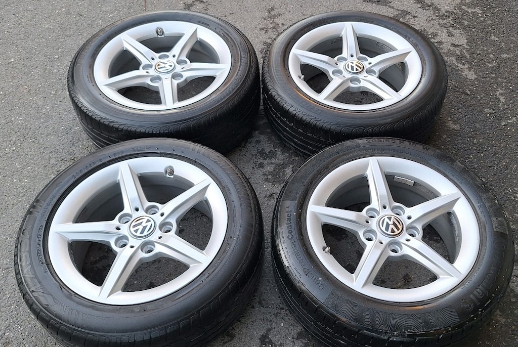 205 55 16 ORJİNAL TRANSPORTER JANT LASTİK TAKIMI TRANSPORTER BMW TRAFK - 2