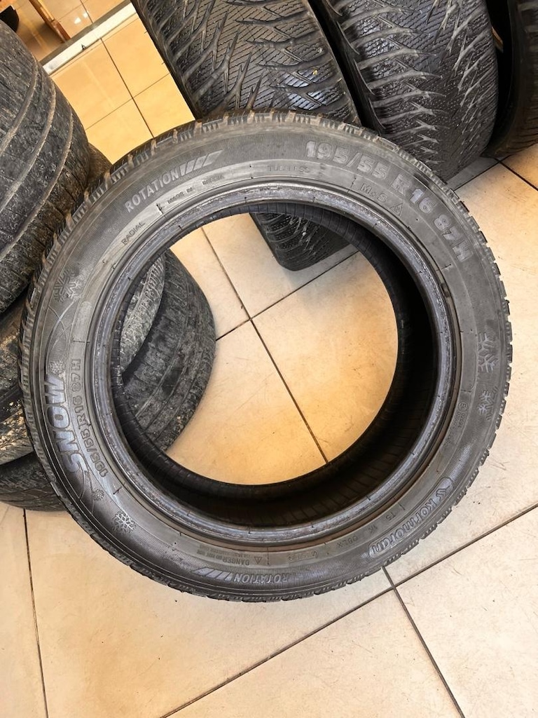 195/55 R16 Kormoron Kış Lastiği Çıkma - 6