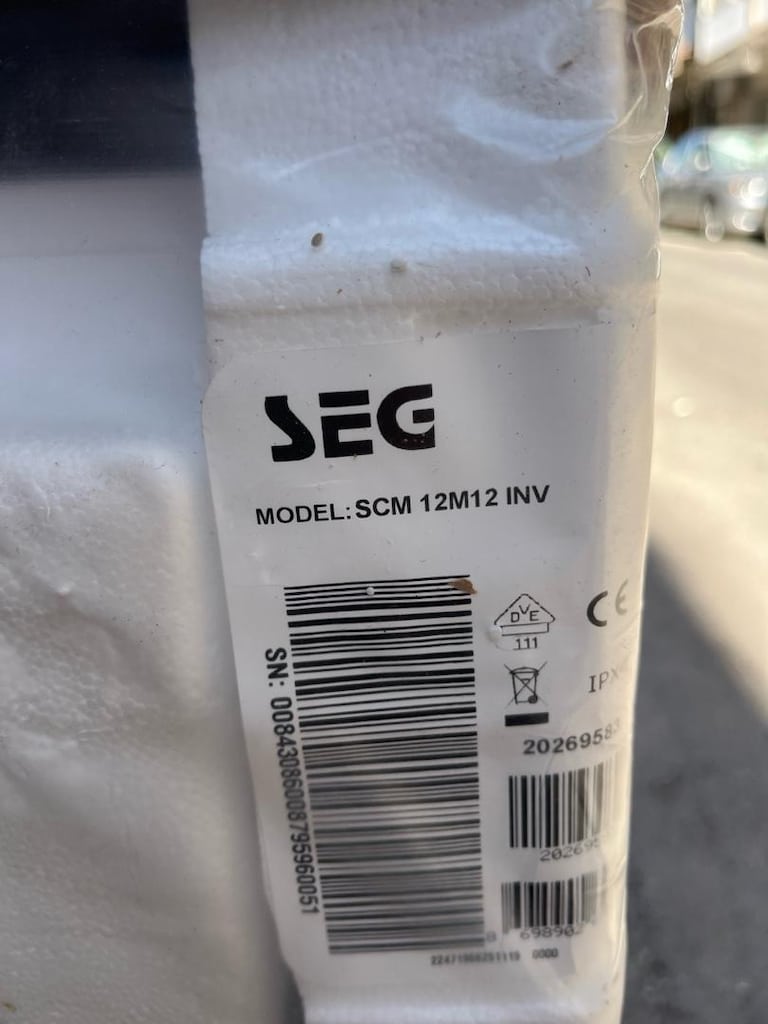 SIFIR KUTUSUNDA - SEG 12 KG 1200 DEVİR INVERTER ÇAMAŞIR MAKİNESİ - 2
