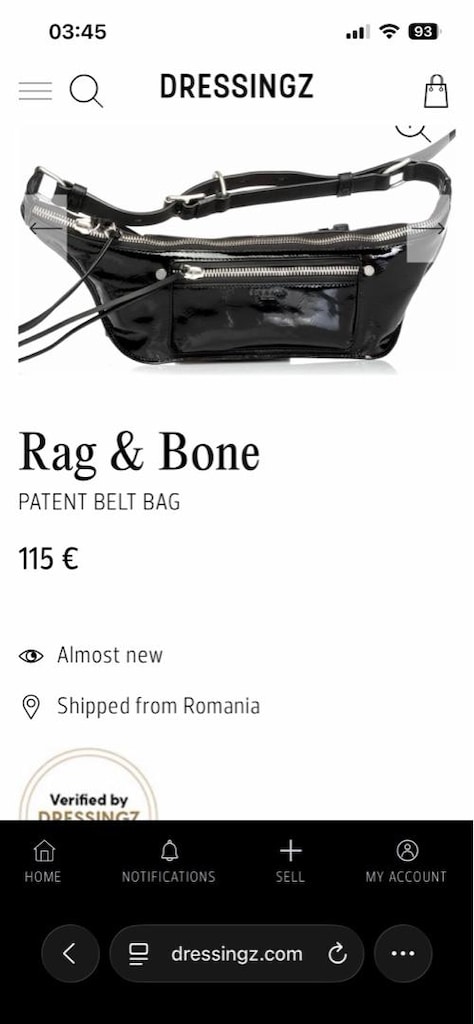 eag&bone rugan bel çantası - 2