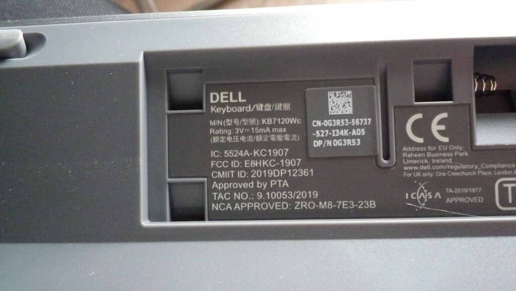 Dell Pro Plus Compact Bluetooth Klavye - 4