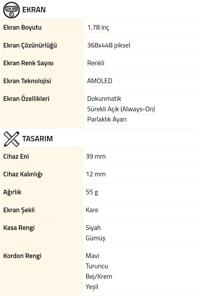 Akıllı saat mipo S24 - 6