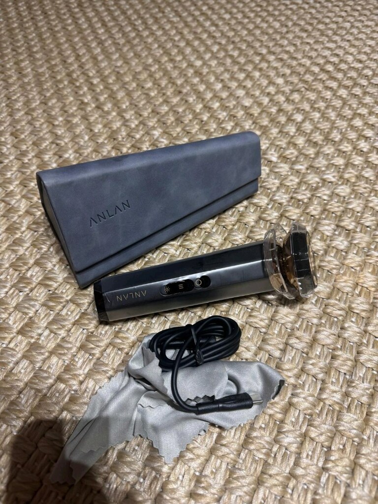 Sıfır Ayarında ANLAN RF & EMS Çok Fonksiyonlu Yüz Masaj Cihazı - 3