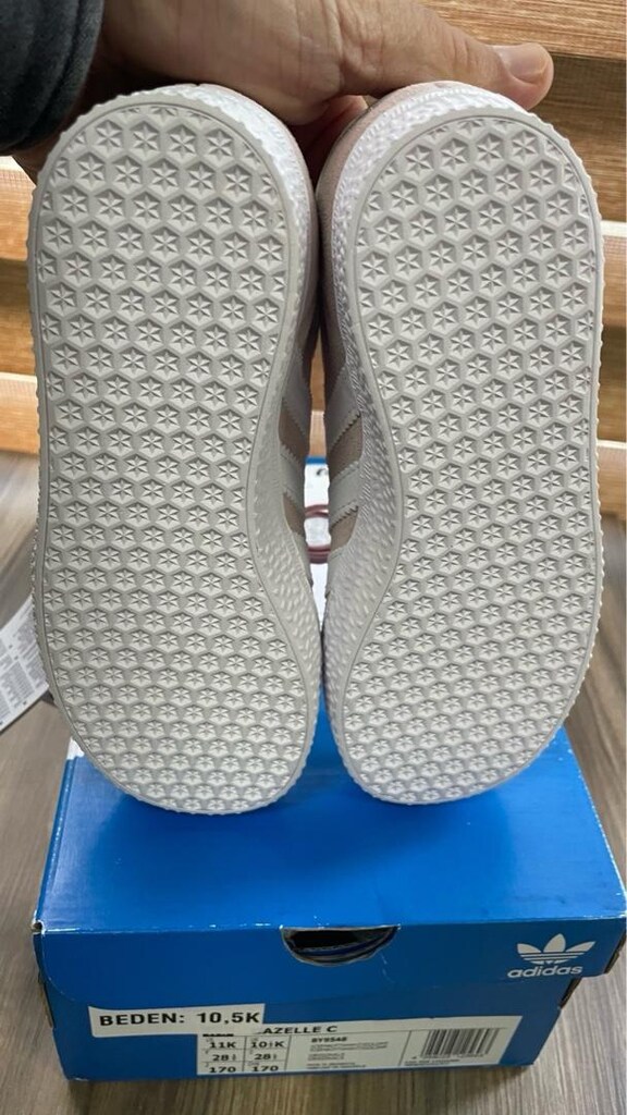 Adidas gazelle 28,5 no kız çocuk spor ayakkabı, sneaker - 6