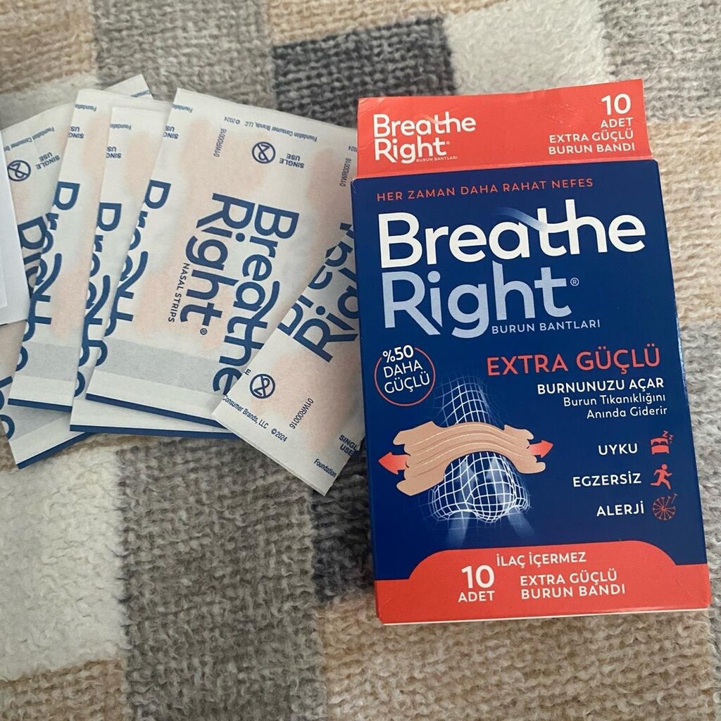 Breathe Right Burun Bandı Extra Güçlü 10'lu - 7