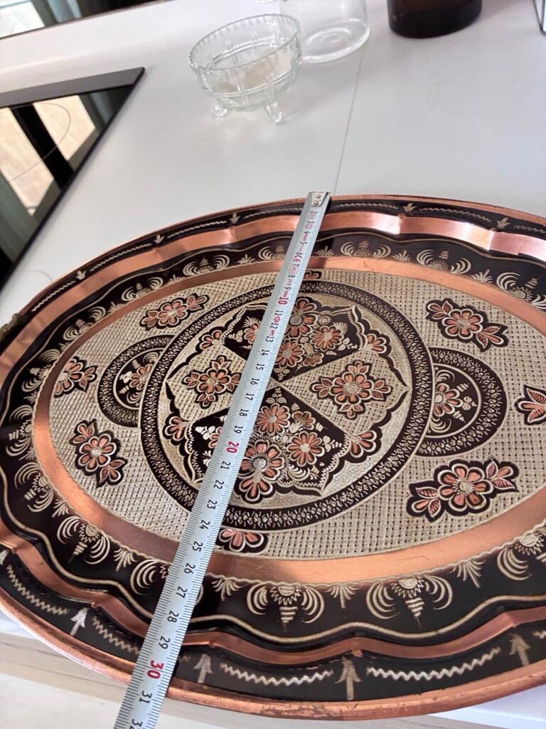 gerçek erzincan bakırı tepsi - 4