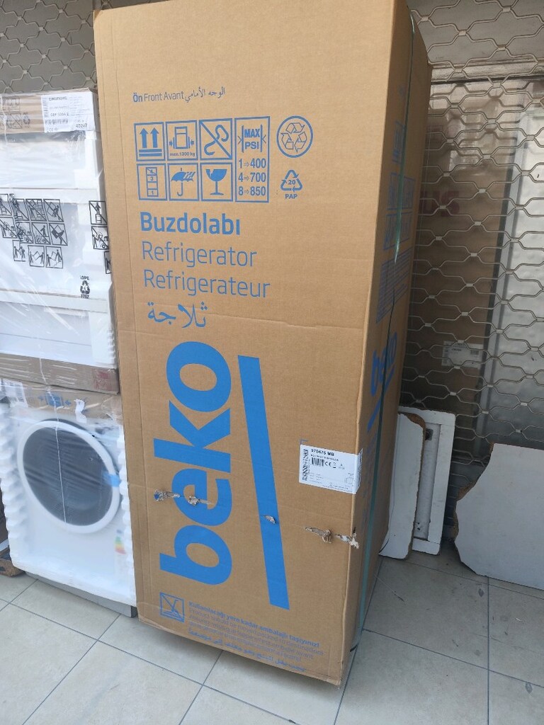 BEKO 970475MB üstten donduruculu NoFrost buzdolabı 477lt sıfır - 8
