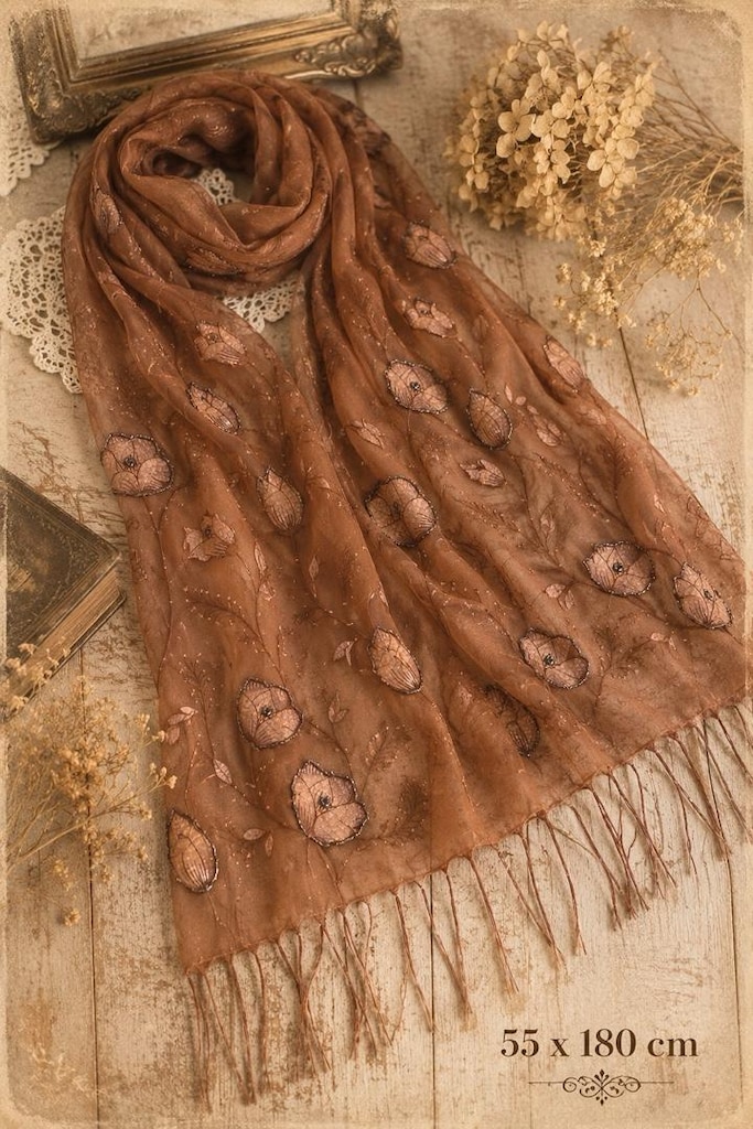 nakışlı şal - 2